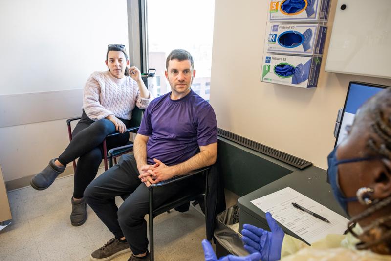 adults with care center doctor