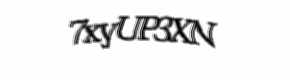 Security check image, please type the characters shown